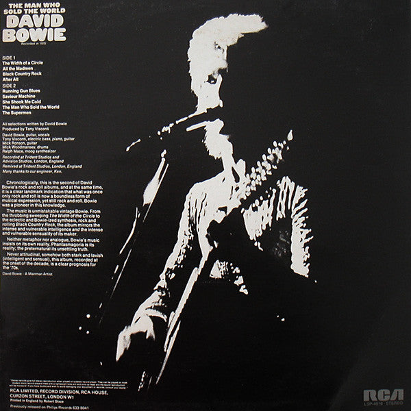 David Bowie -The Man Who Sold The World