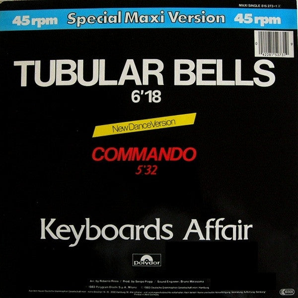 Keyboards Affair -Tubular Bells (New Dance Version)