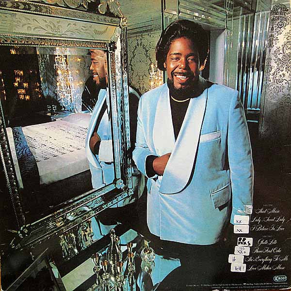 Barry White -Barry White's Sheet Music