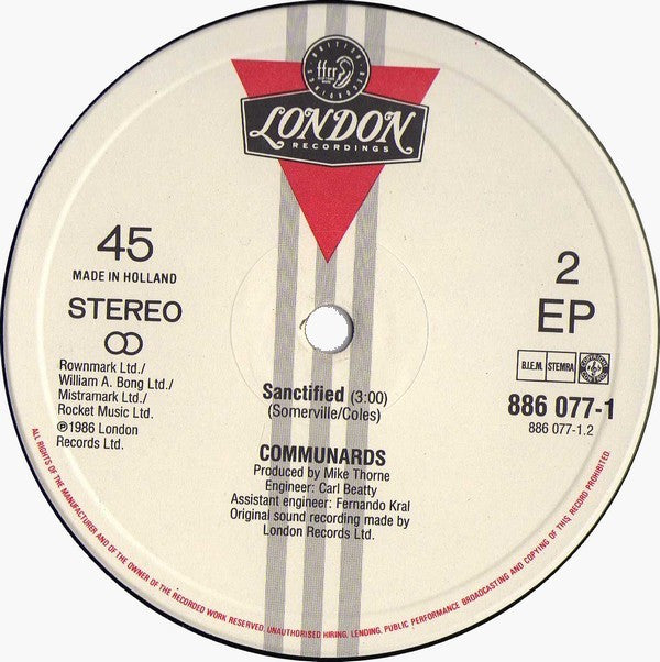 Communards* With Sarah Jane Morris -Don't Leave Me This Way