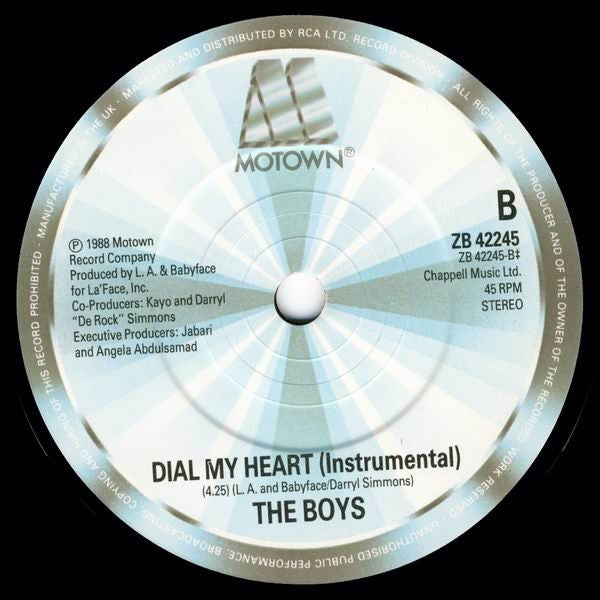 The Boys -Dial My Heart