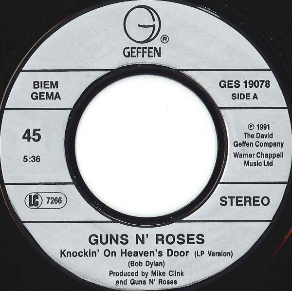 Guns N' Roses -Knockin' On Heaven's Door