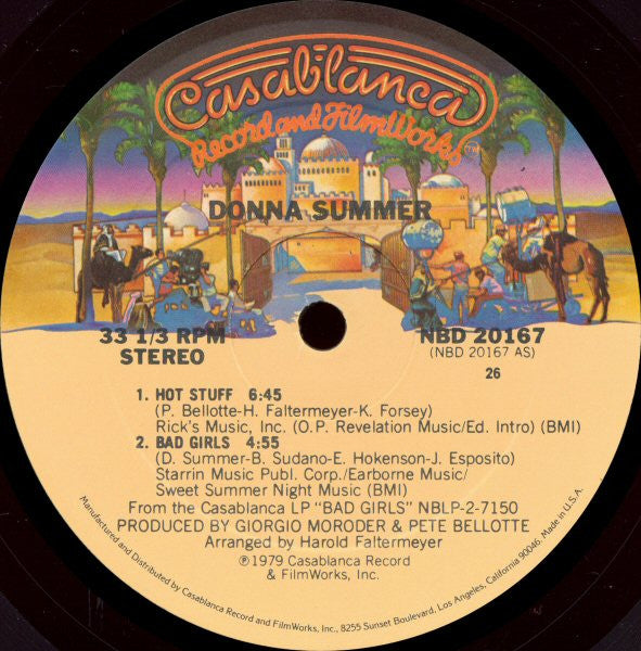 Donna Summer -Hot Stuff / Bad Girls