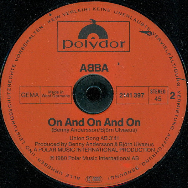 ABBA - Lay All Your Love On Me