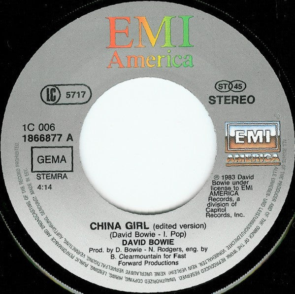 David Bowie -China Girl