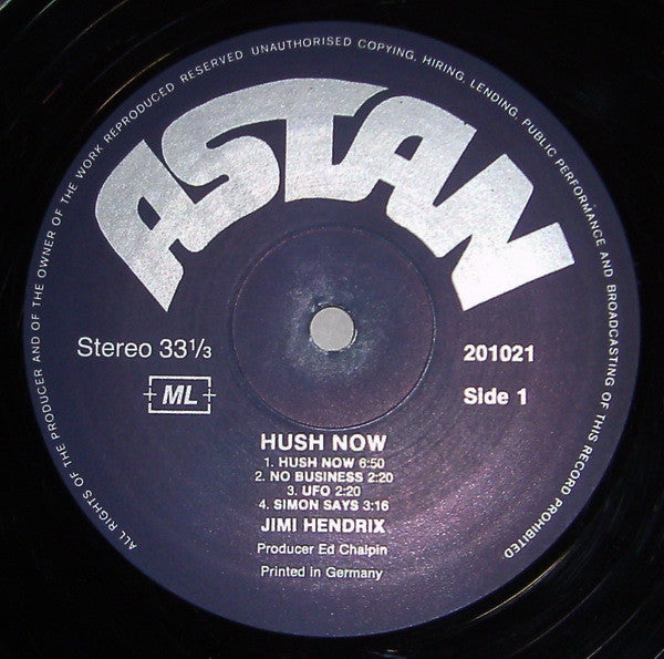 Jimi Hendrix -Hush Now