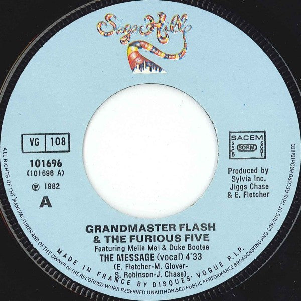 Grandmaster Flash & The Furious Five -The Message