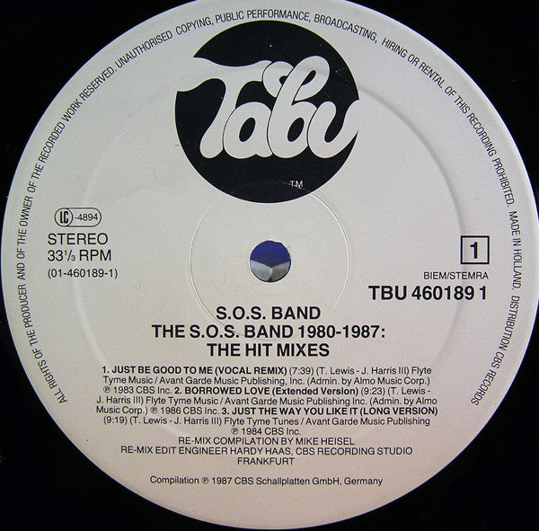SOS Band* -The SOS Band 1980-1987: The Hit Mixes