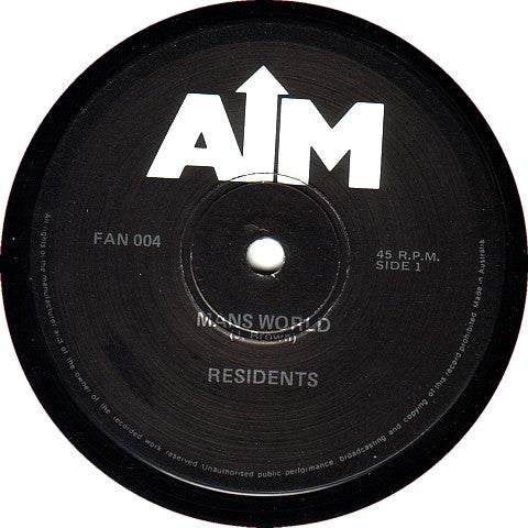 The Residents -This Is A Mans Mans Mans World / Jailhouse Rock
