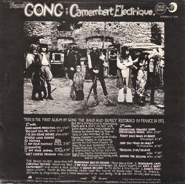 Gong -Camembert Electrique