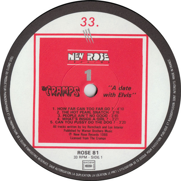 The Cramps -A Date With Elvis