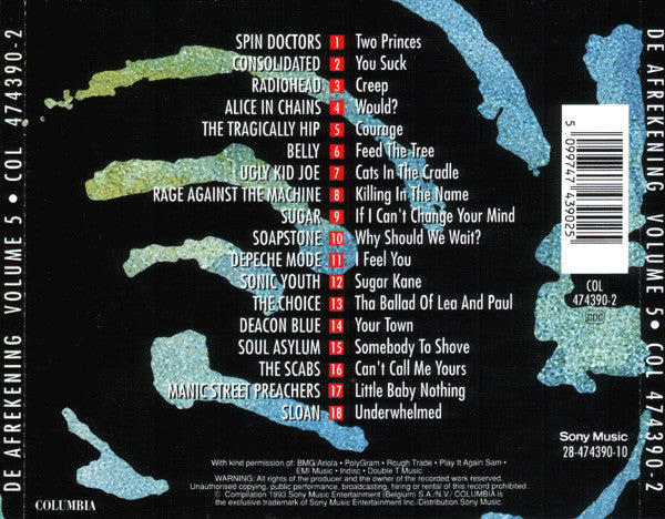 Various - De Afrekening Volume 5