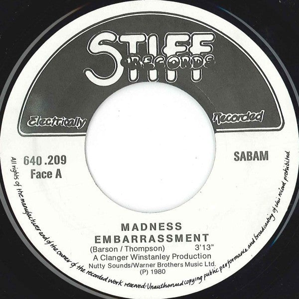 Madness -Embarrassment