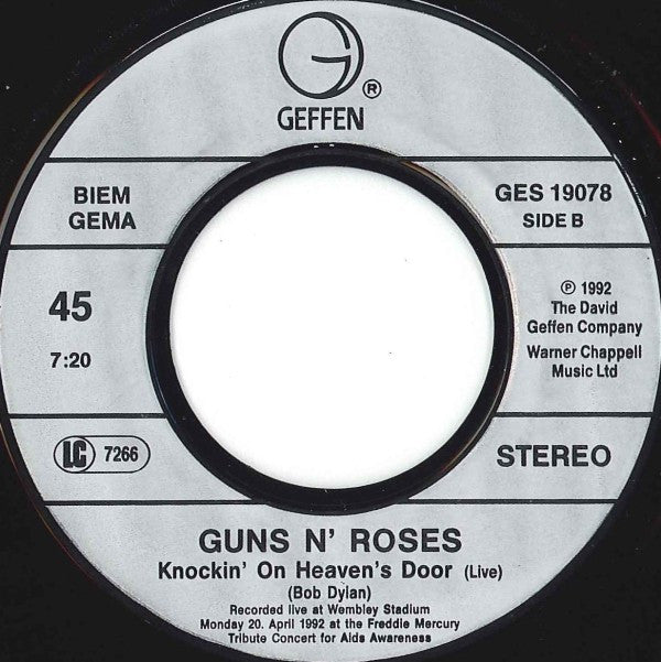 Guns N' Roses -Knockin' On Heaven's Door
