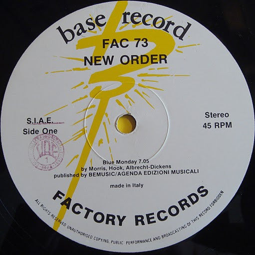 New Order -Blue Monday