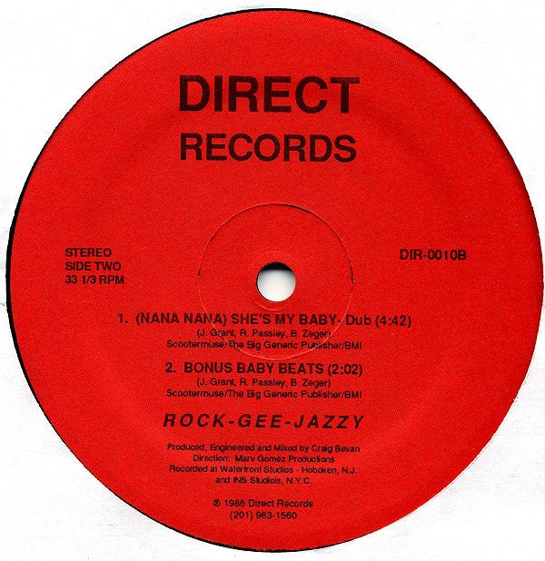 Rock-Gee-Jazzy -(Nana Nana) She's My Baby