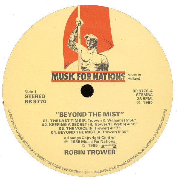Robin Trower -Beyond The Mist