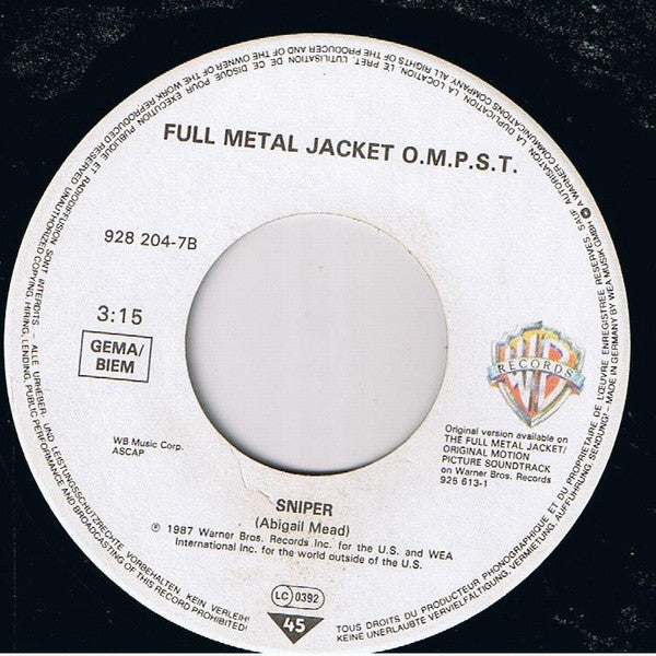 Abigail Mead -Full Metal Jacket (I Wanna Be Your Drill Instructor)