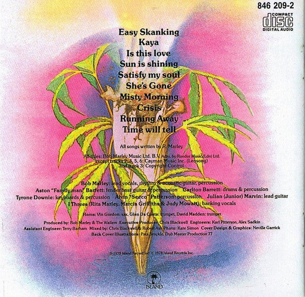 Bob Marley & The Wailers -Kaya