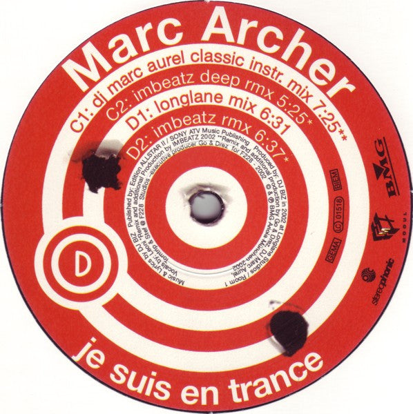 Marc Archer -Je Suis En Trance