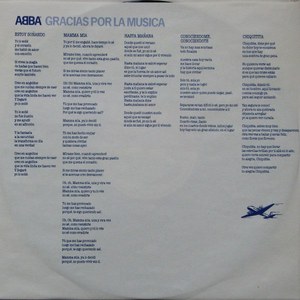 ABBA - Gracias Por La Musica