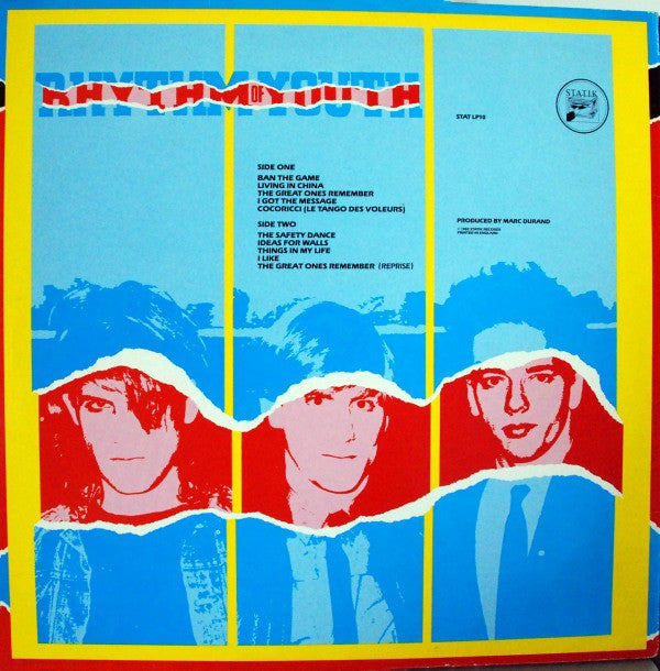 Men Without Hats -Rhythm Of Youth
