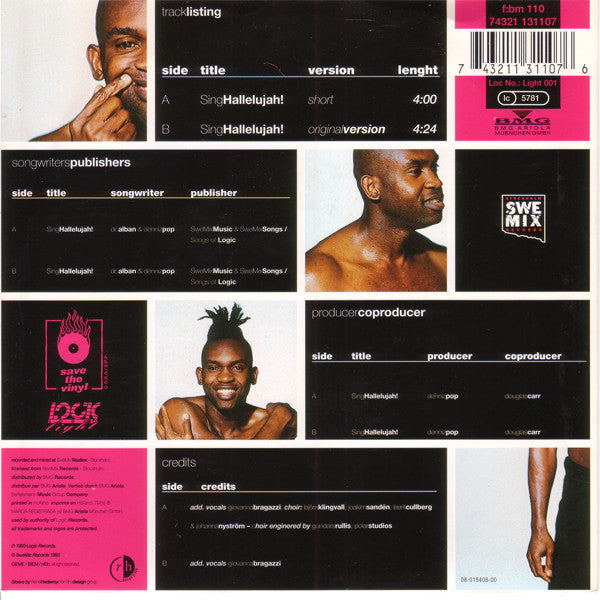 Dr. Alban -Sing Hallelujah!