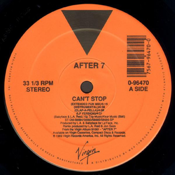 After 7 -Can't Stop