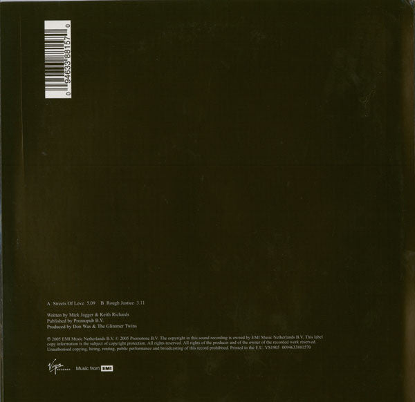 The Rolling Stones - Streets Of Love / Rough Justice