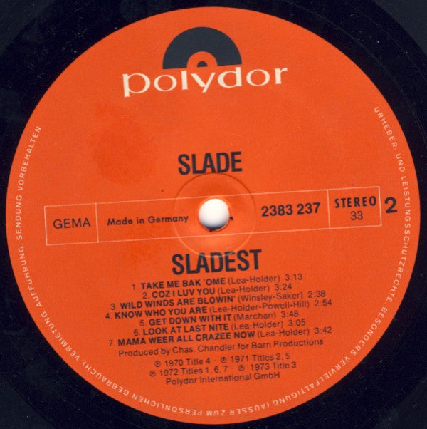 Slade -Sladest