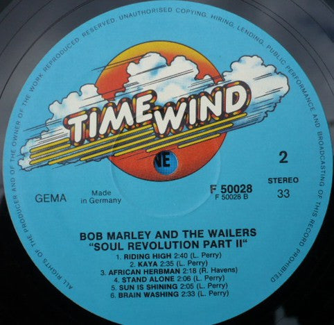 Bob Marley And The Wailers* -Reggae Revolution Vol. 2