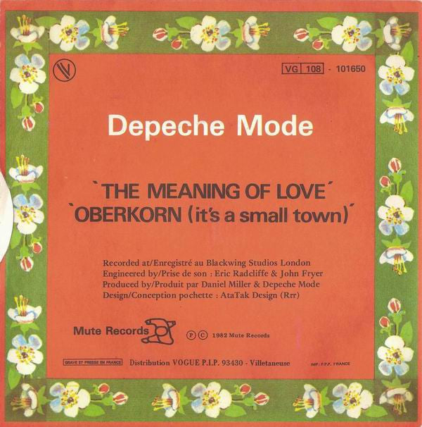 Depeche Mode -The Meaning Of Love