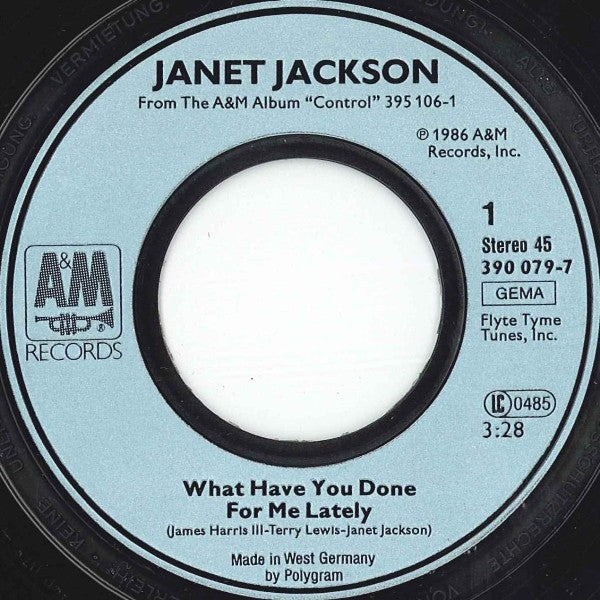 Janet Jackson -What Have You Done For Me Lately