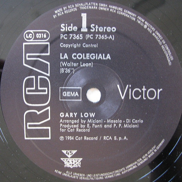Gary Low -La Colegiala / Equador