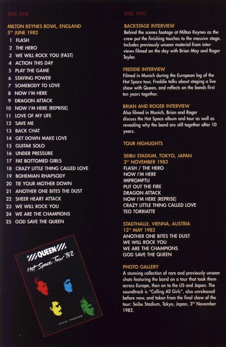 Queen -Queen On Fire (Live At The Bowl)