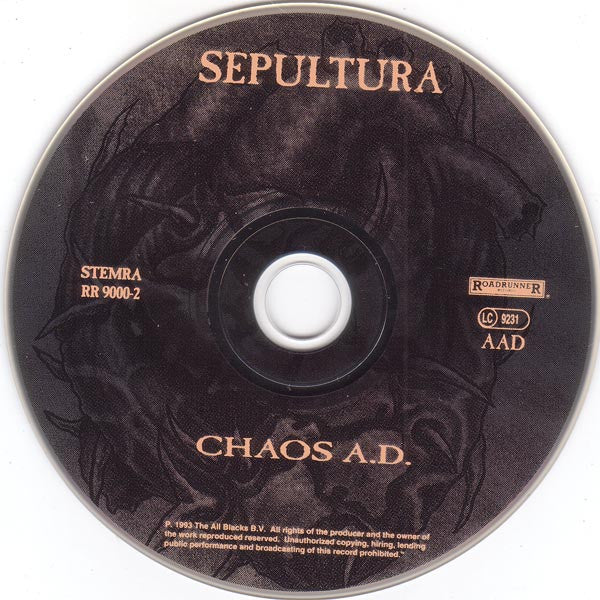 Sepultura -Chaos A.D.