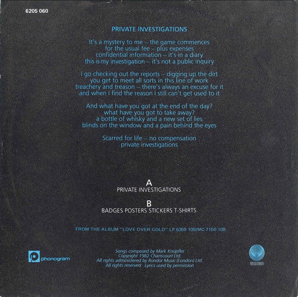 Dire Straits -Private Investigations