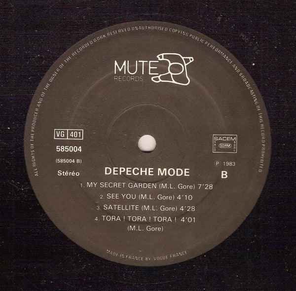 Depeche Mode - Get The Balance Right And Live Tracks