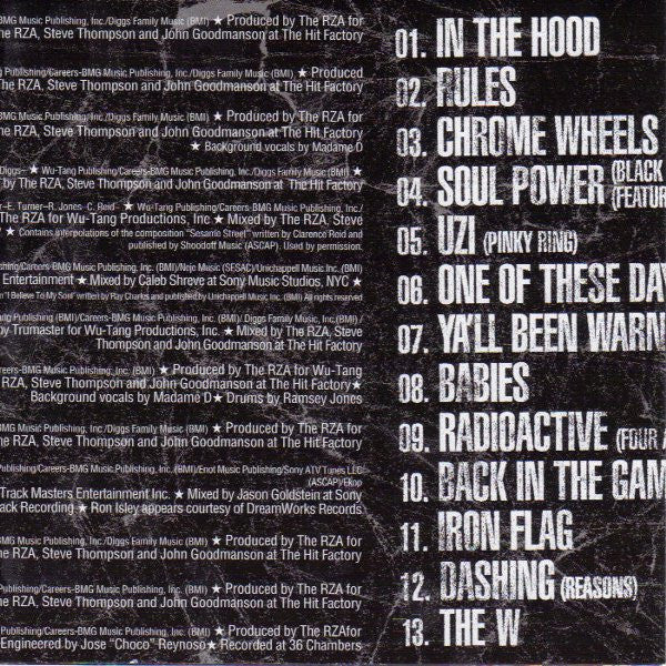 Wu-Tang Clan -Iron Flag