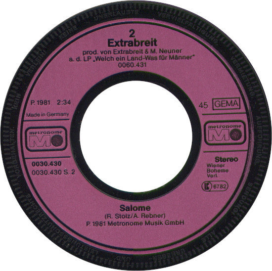 Extrabreit - Polizisten