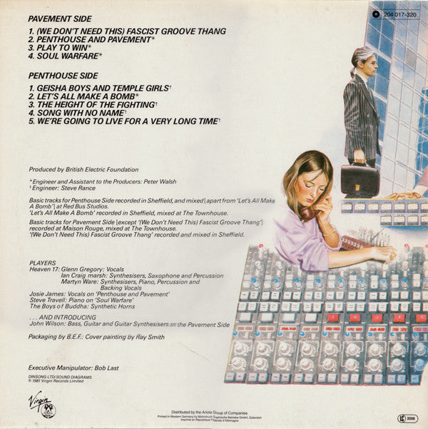 Heaven 17 -Penthouse And Pavement