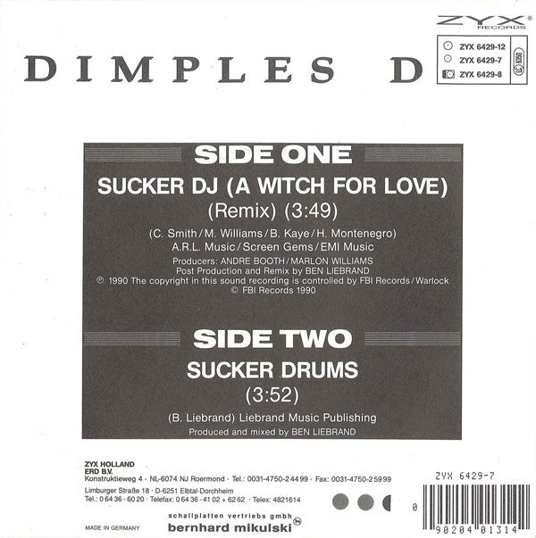 Dimples D -Sucker DJ