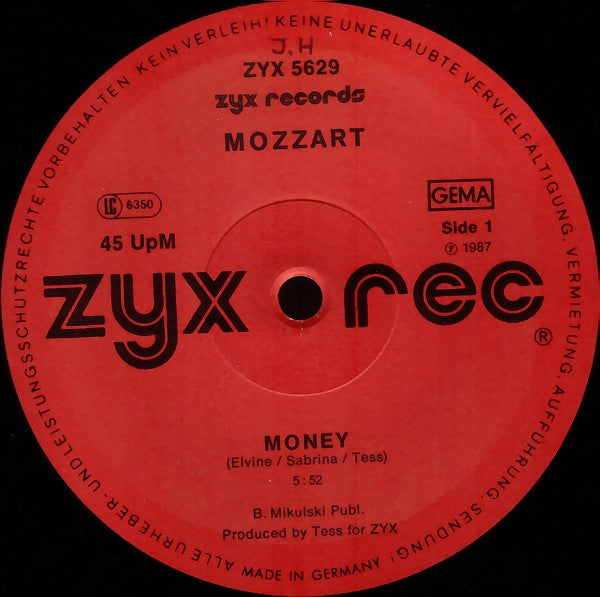 Mozzart -Money
