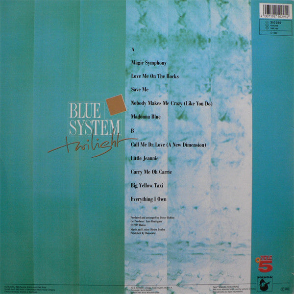 Blue System -Twilight