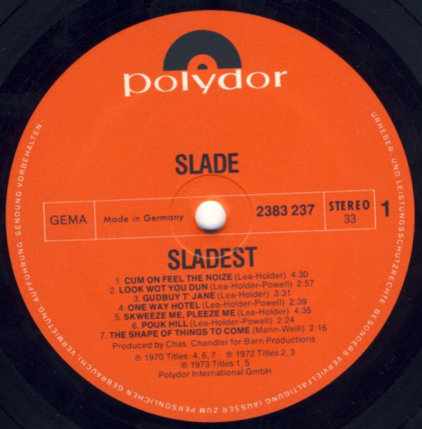 Slade -Sladest