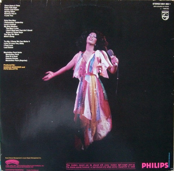 Donna Summer -Live And More