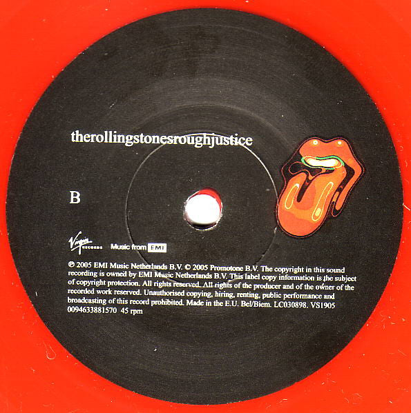 The Rolling Stones - Streets Of Love / Rough Justice