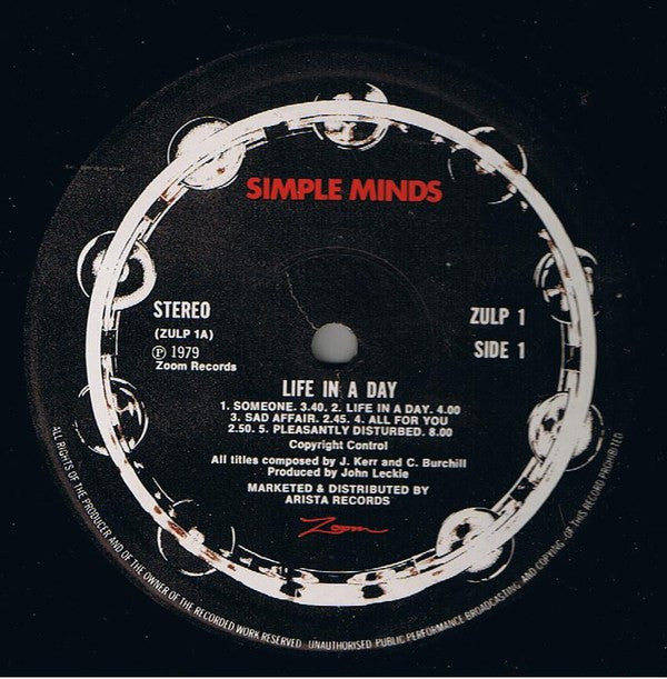 Simple Minds -Life In A Day