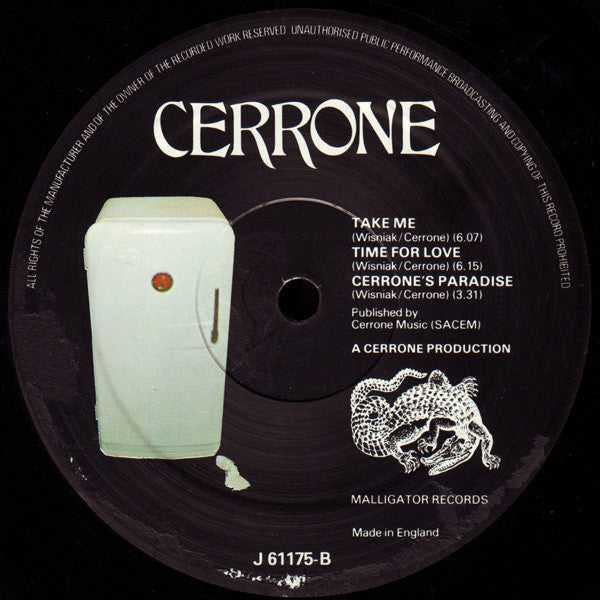 Cerrone -Cerrone's Paradise
