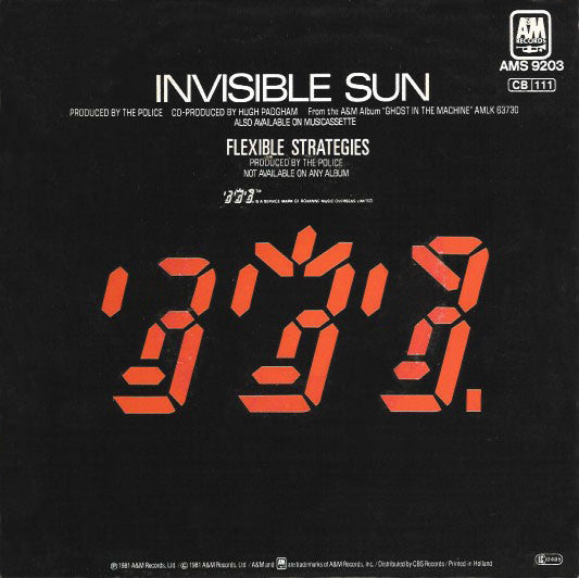 The Police - Invisible Sun